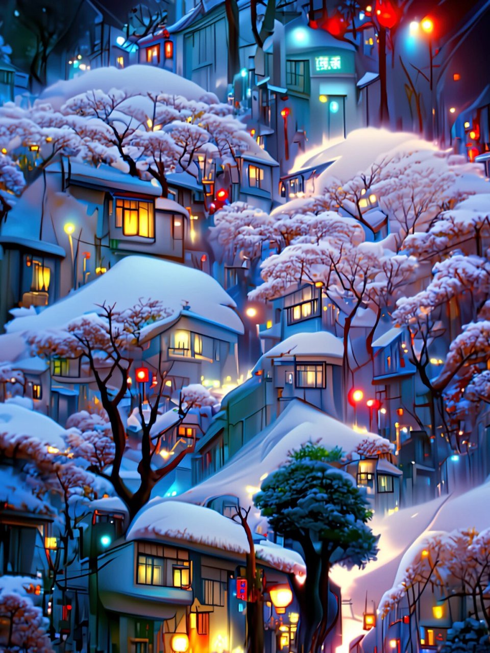 迎接宫崎骏的冬天7615 雨天听雨,调动五感,雪天赏雪7615满心