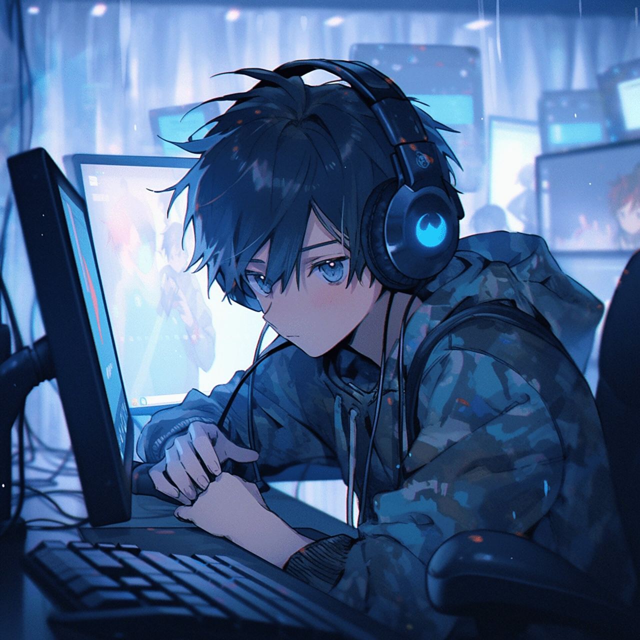 电竞少年92(动漫男头)