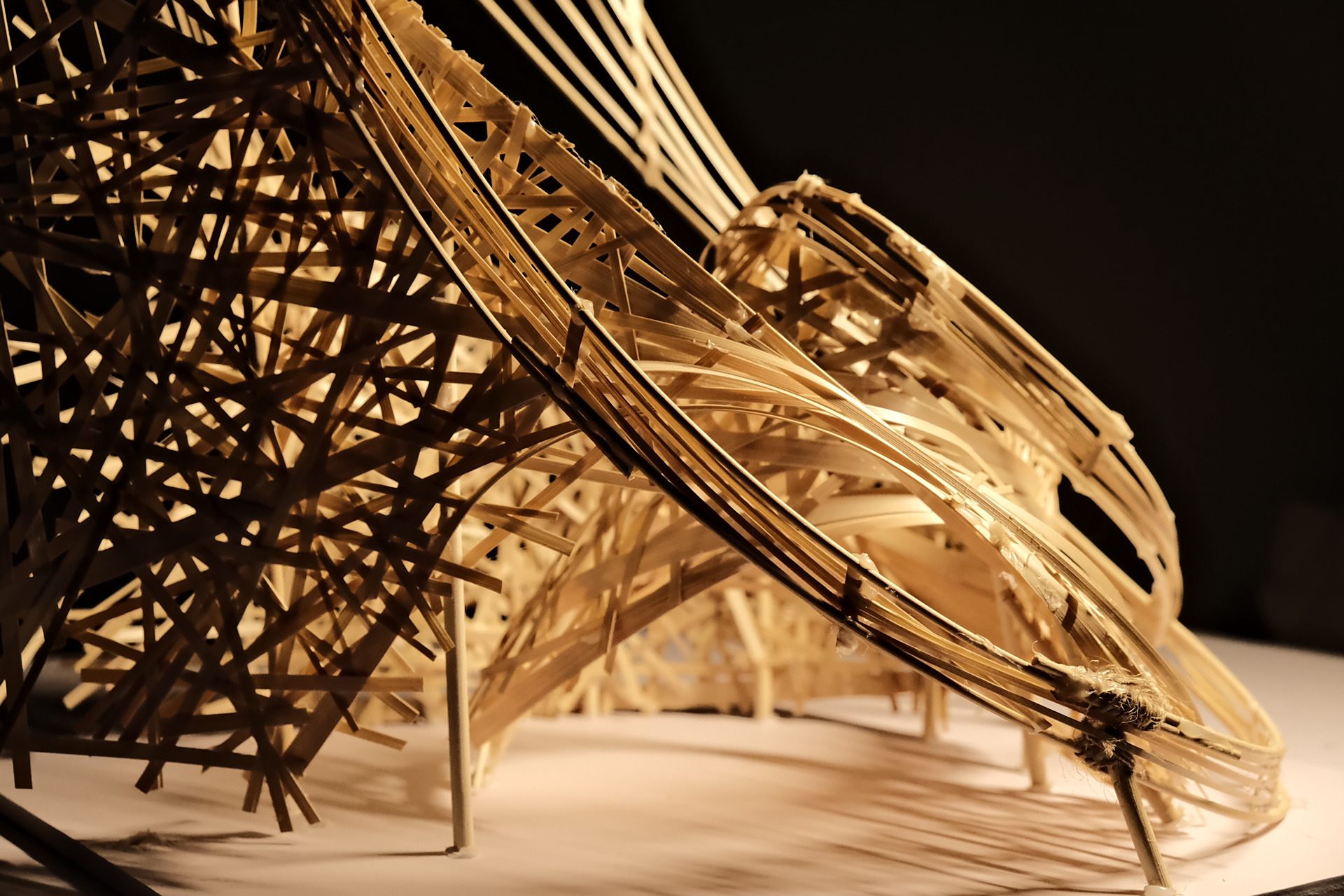 景观立体构成  | 竹构 之前跟我的uu们一起做的一个立构 想去表达的是