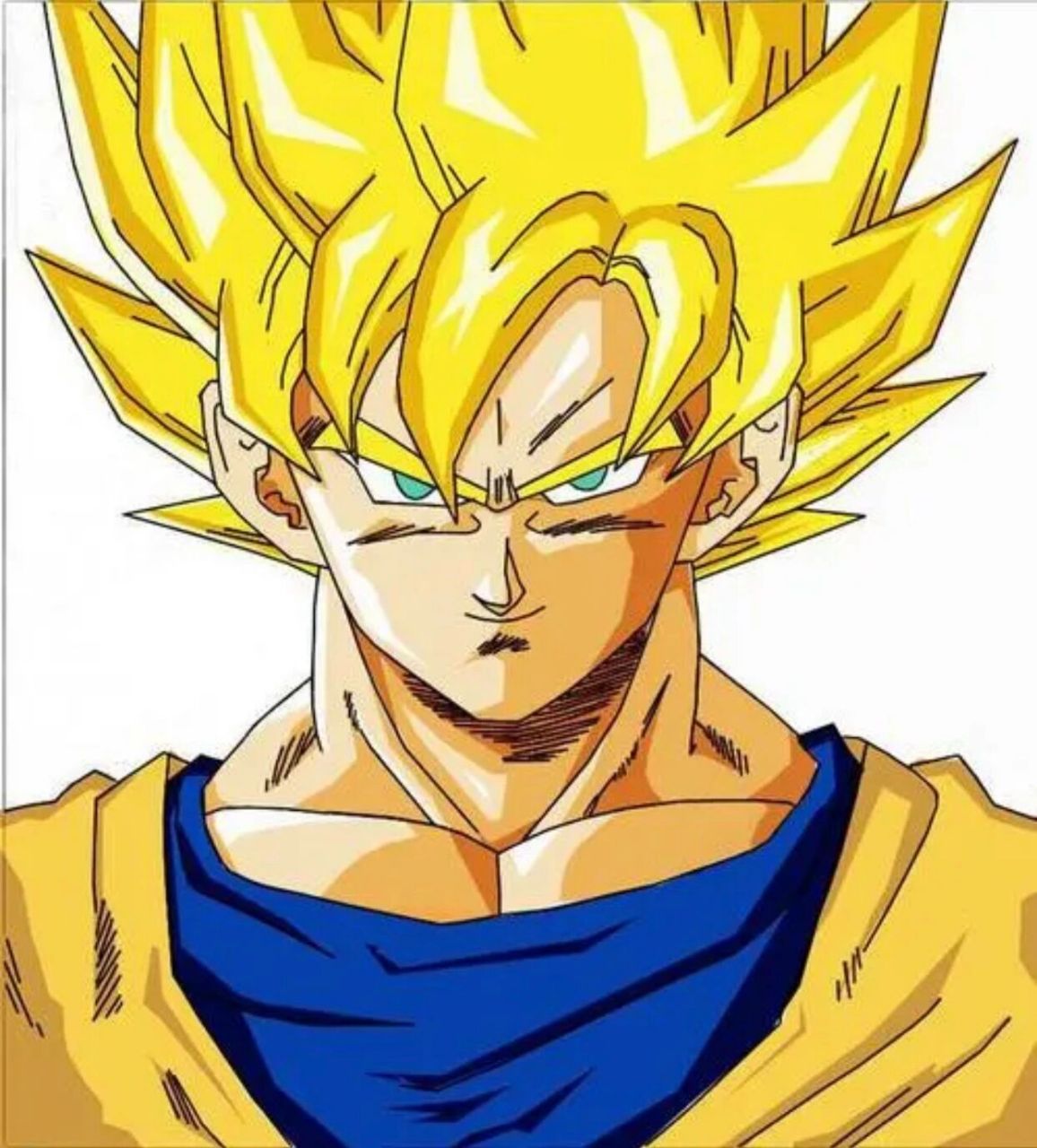 手绘|龙珠超·卡卡罗特 附过程    ——— 边框:12x12cm 留给悟空的