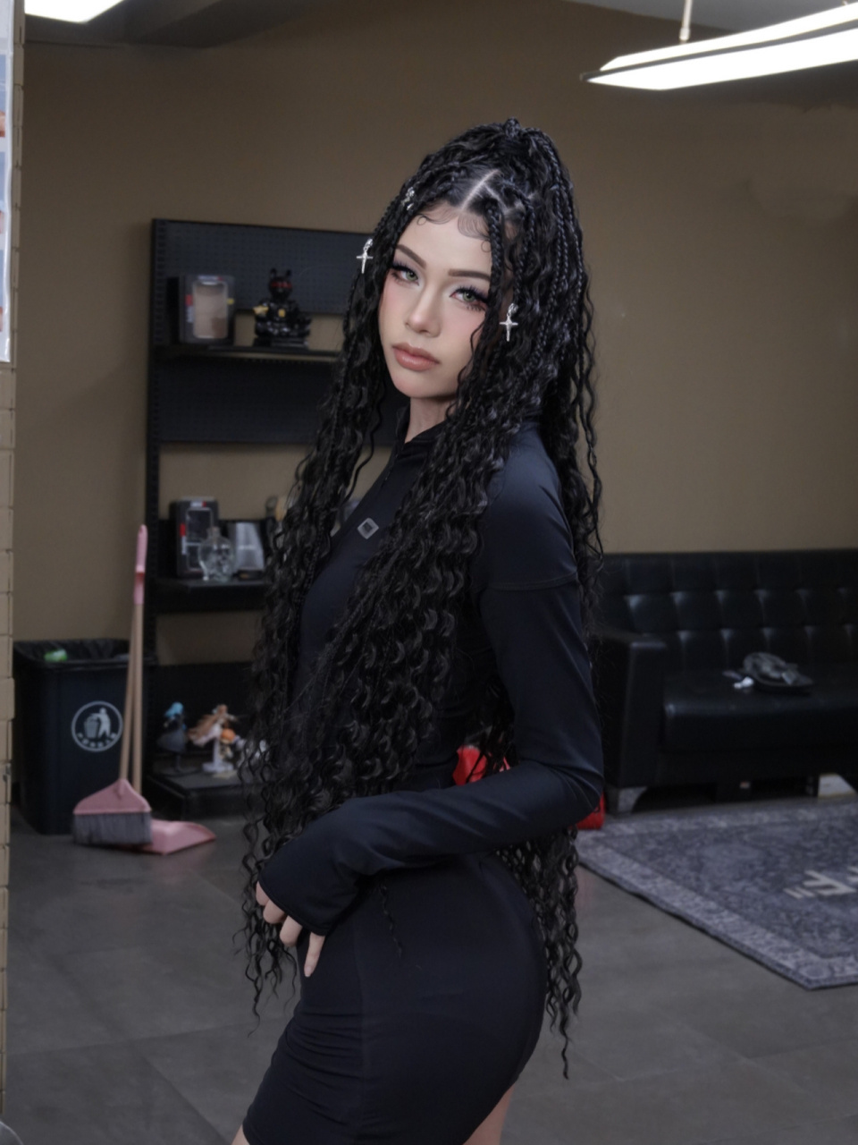 成都编发 |非洲辫 适配度99 小姐姐太米了	 编发近期活动 辣妹们速