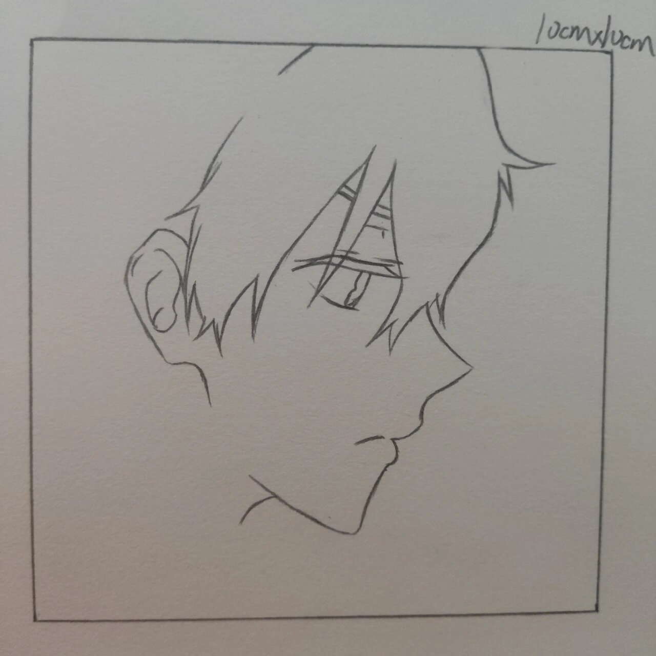 动漫男生绘画教程