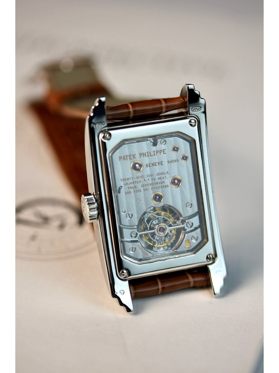 百达翡丽十日陀飞轮5101p 超级睡眠者:百达翡丽5101p 10天陀飞轮(钟