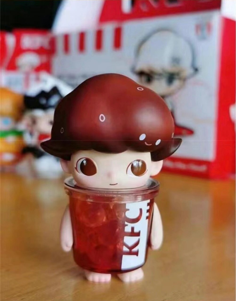 泡泡玛特dimoo肯德基联名版