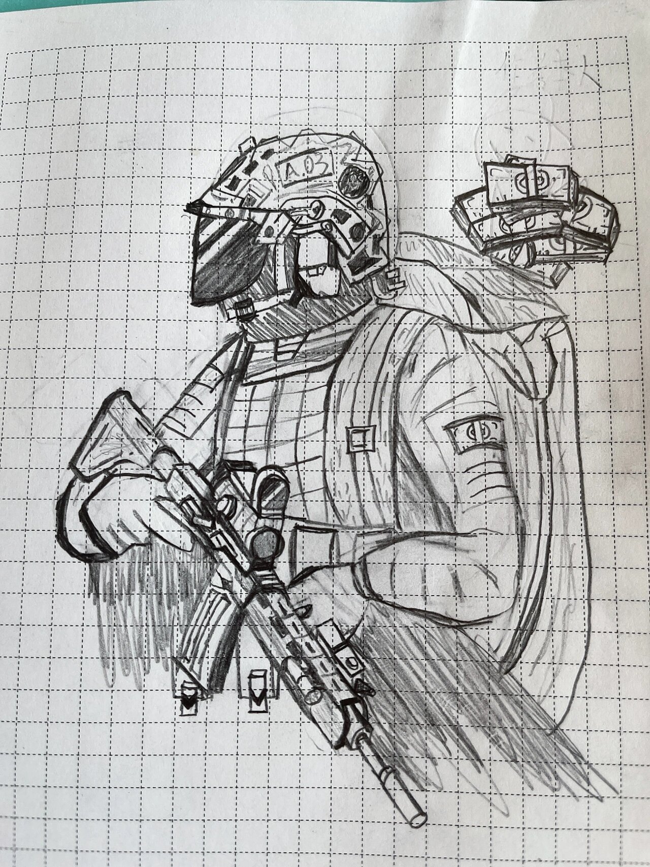 随便画画//暗区突围//几天前打完出来一把