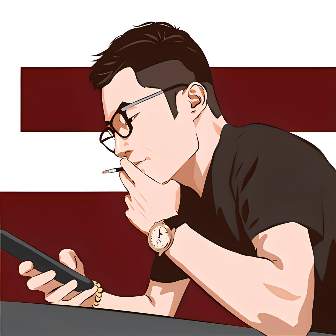 成熟大叔男人味十足微信头像 🤩哇哦,我的朋友们🥰!