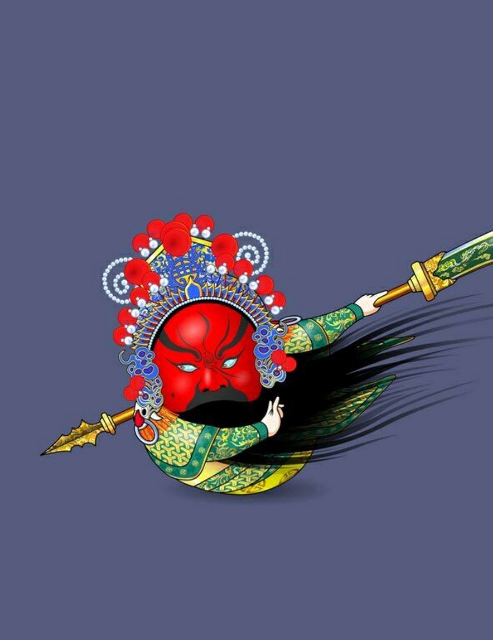 京剧不倒翁——关羽(二) 京剧中关公戏也称作"老爷戏".