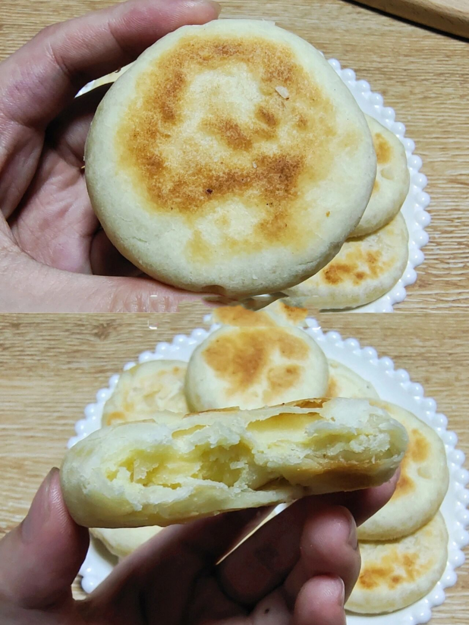 这款绿豆酥饼简直是懒人福音,做法简化到极致,食材也很简单,做出来