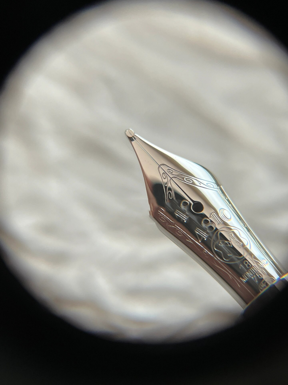 万宝龙纯银波西米亚绝版钢笔 纯银波西米亚,蓝色海岸(纯银笔身带有