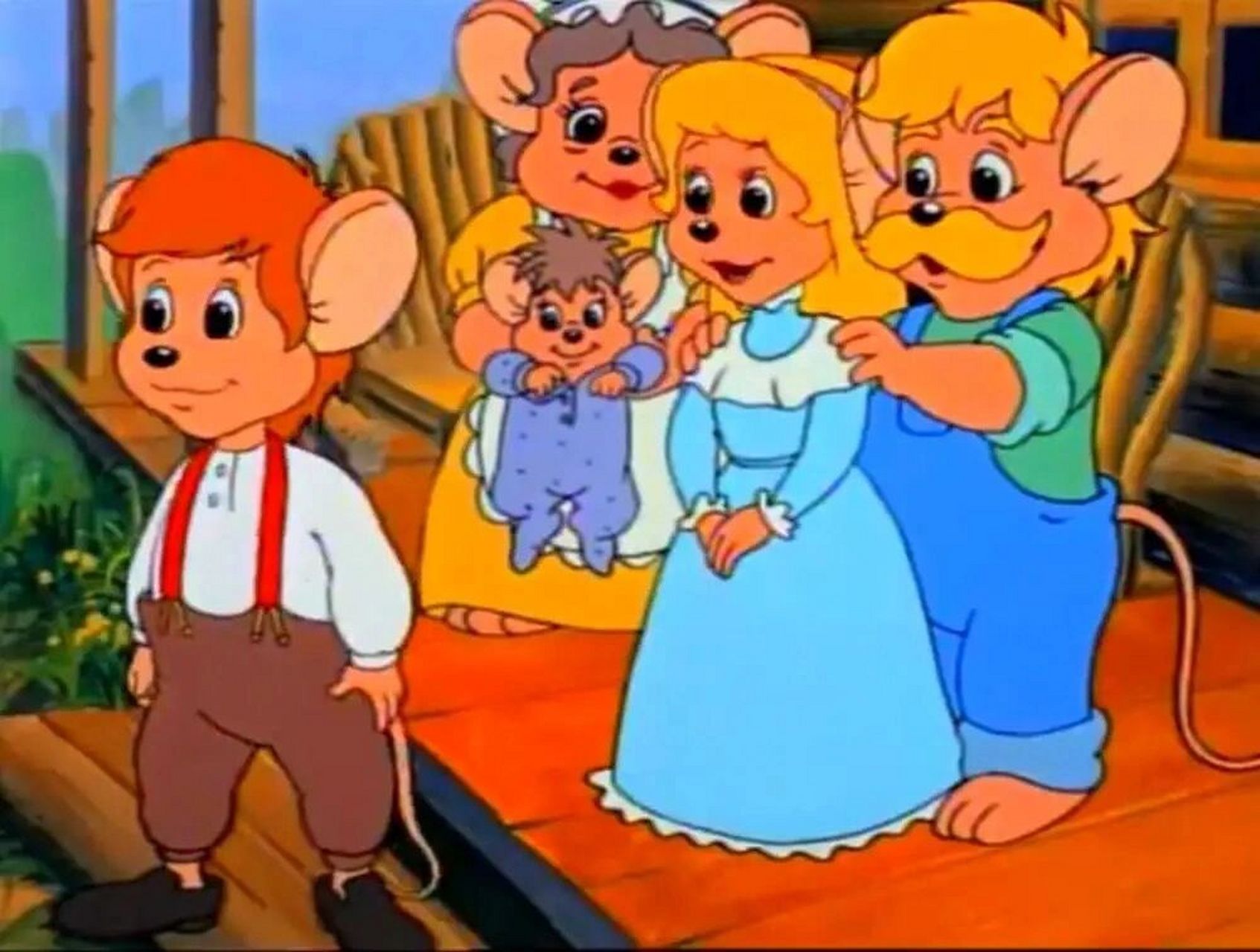 90后,怀旧,记忆中的动画片 《大草原上的小老鼠》(little mouse on