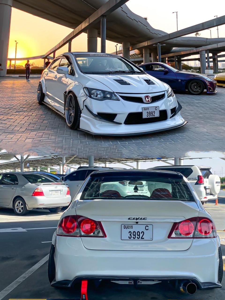 万元玩车系列:八代思域/思铭改装案例 喜欢那套包围老宝贝们?