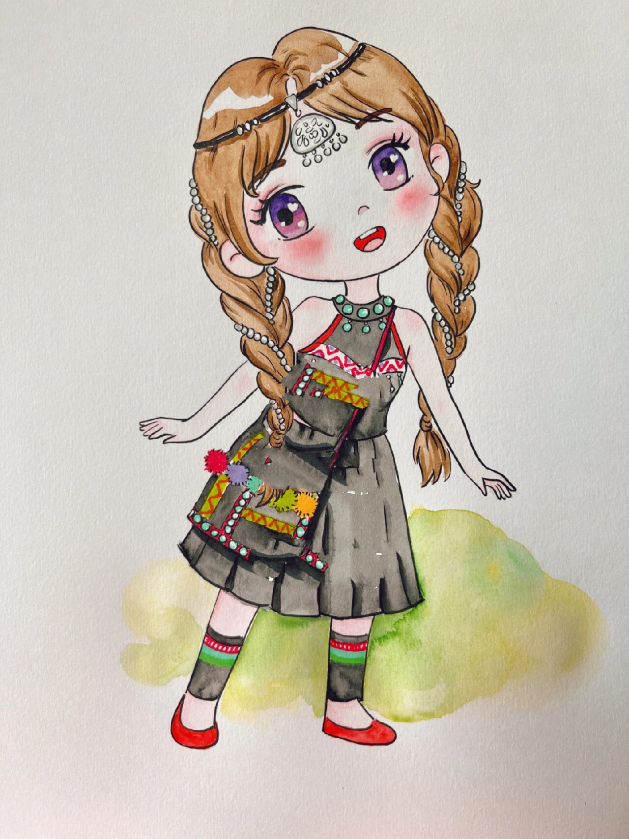 五十六个民族系列漫画—哈尼族