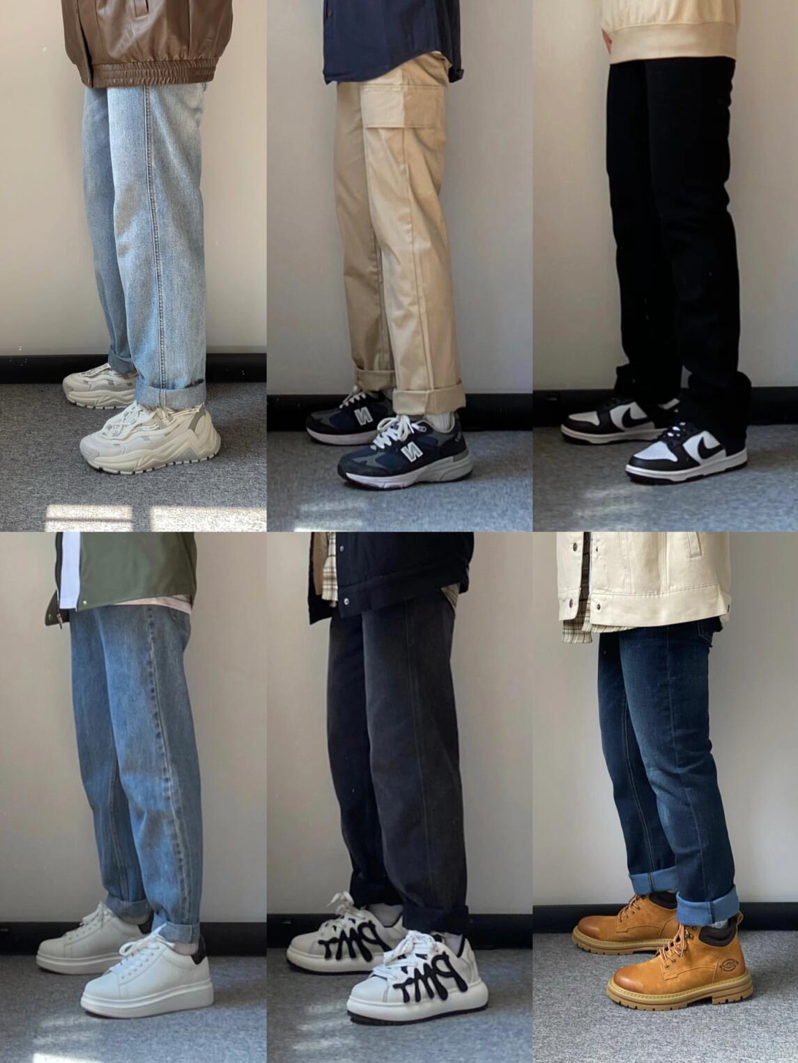 初秋搭配不重样|男生百搭牛仔裤👖合集