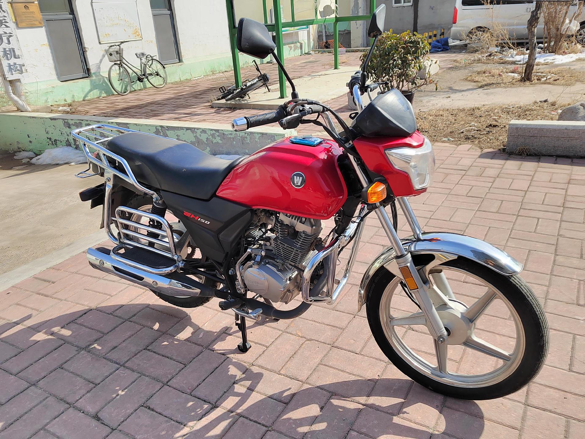 豪爵150到货,2019.11月上牌,手续齐全