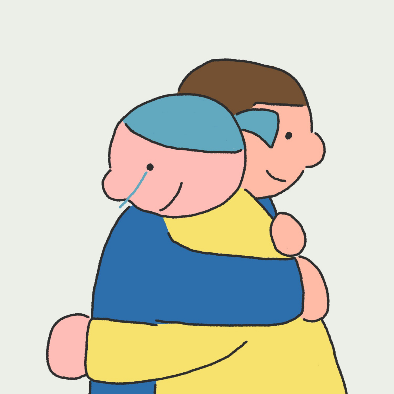 做不到也没关系 先抱一抱吧,相信拥抱的力量.