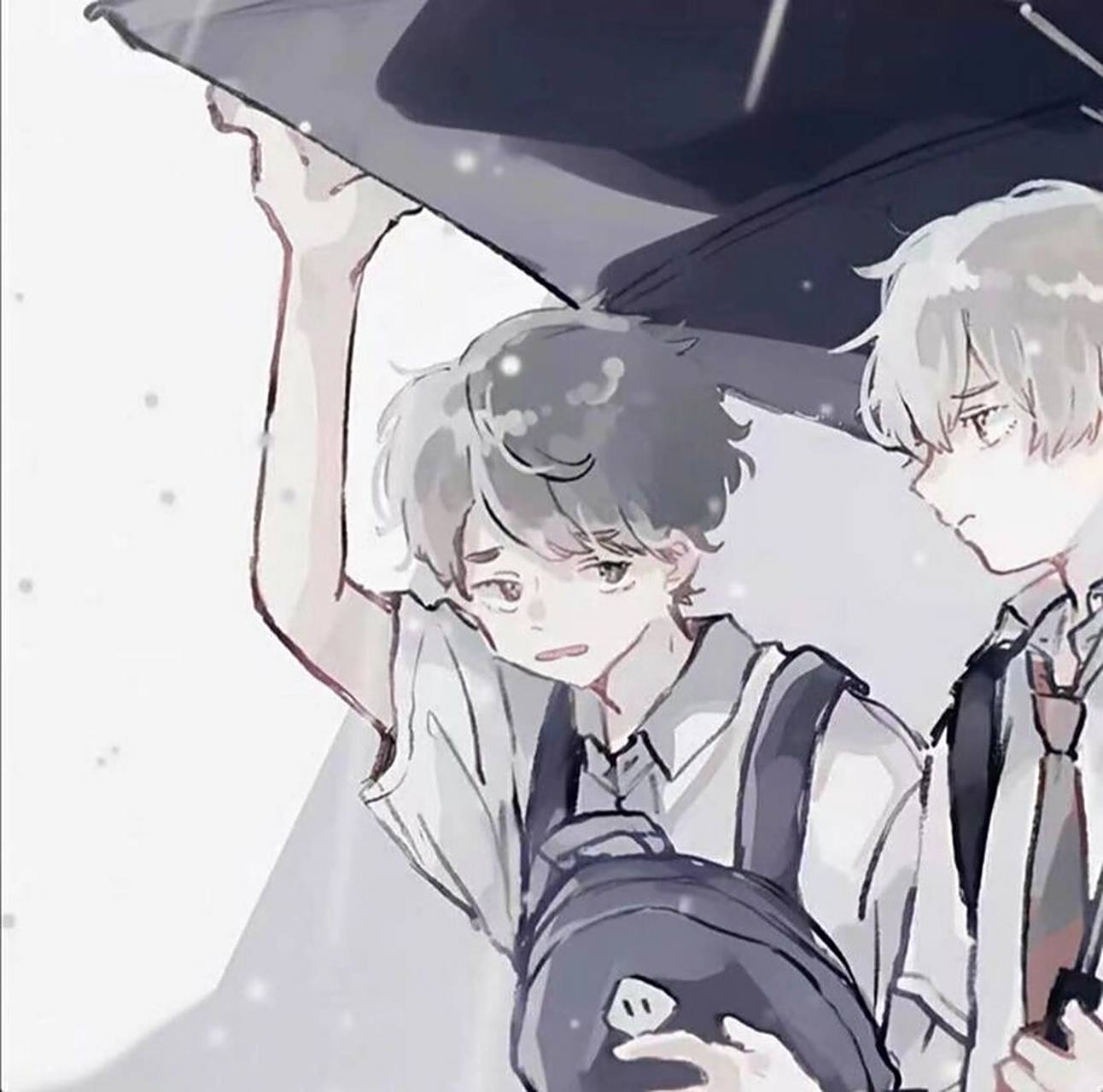 这三组三人漫画头像也太好看了吧 男男女