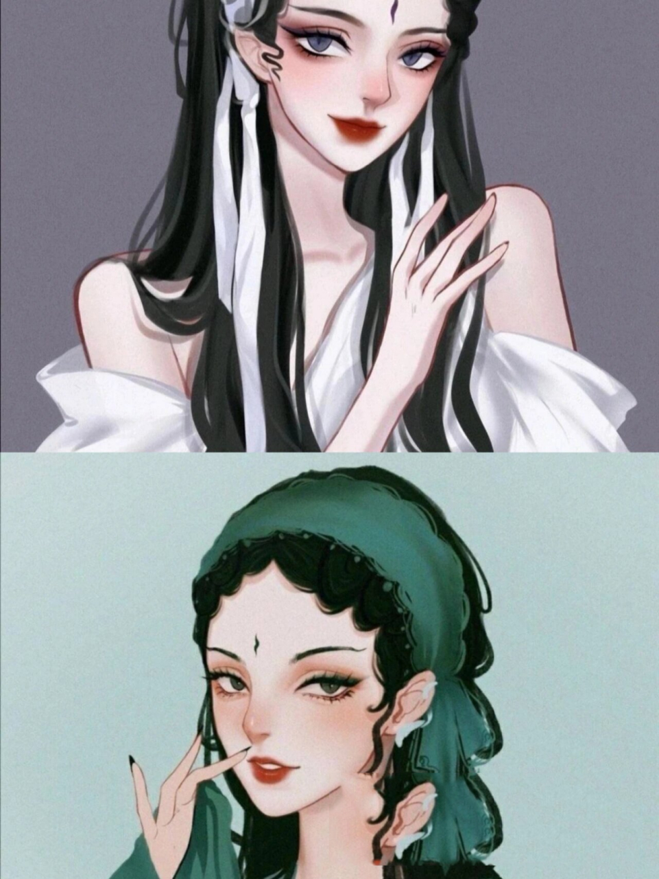 青蛇白蛇!闺蜜头像