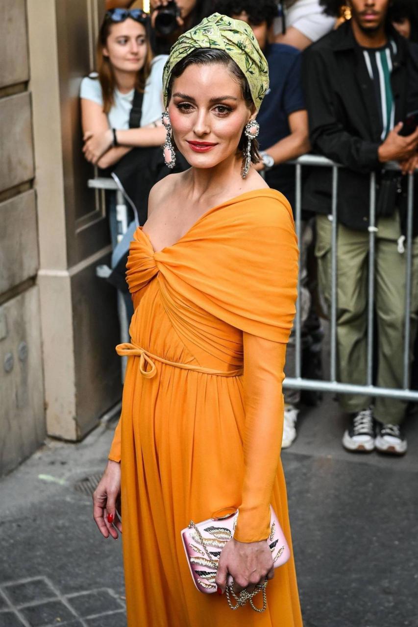 时尚名媛olivia palermo亮相giambattista valli haute couture fw