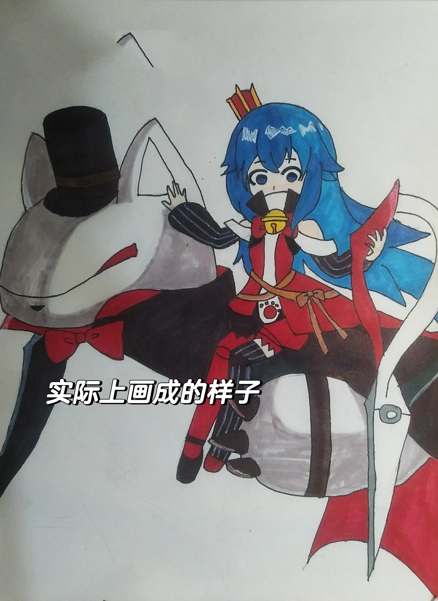 纯手绘  幻镜之雾 珍妮