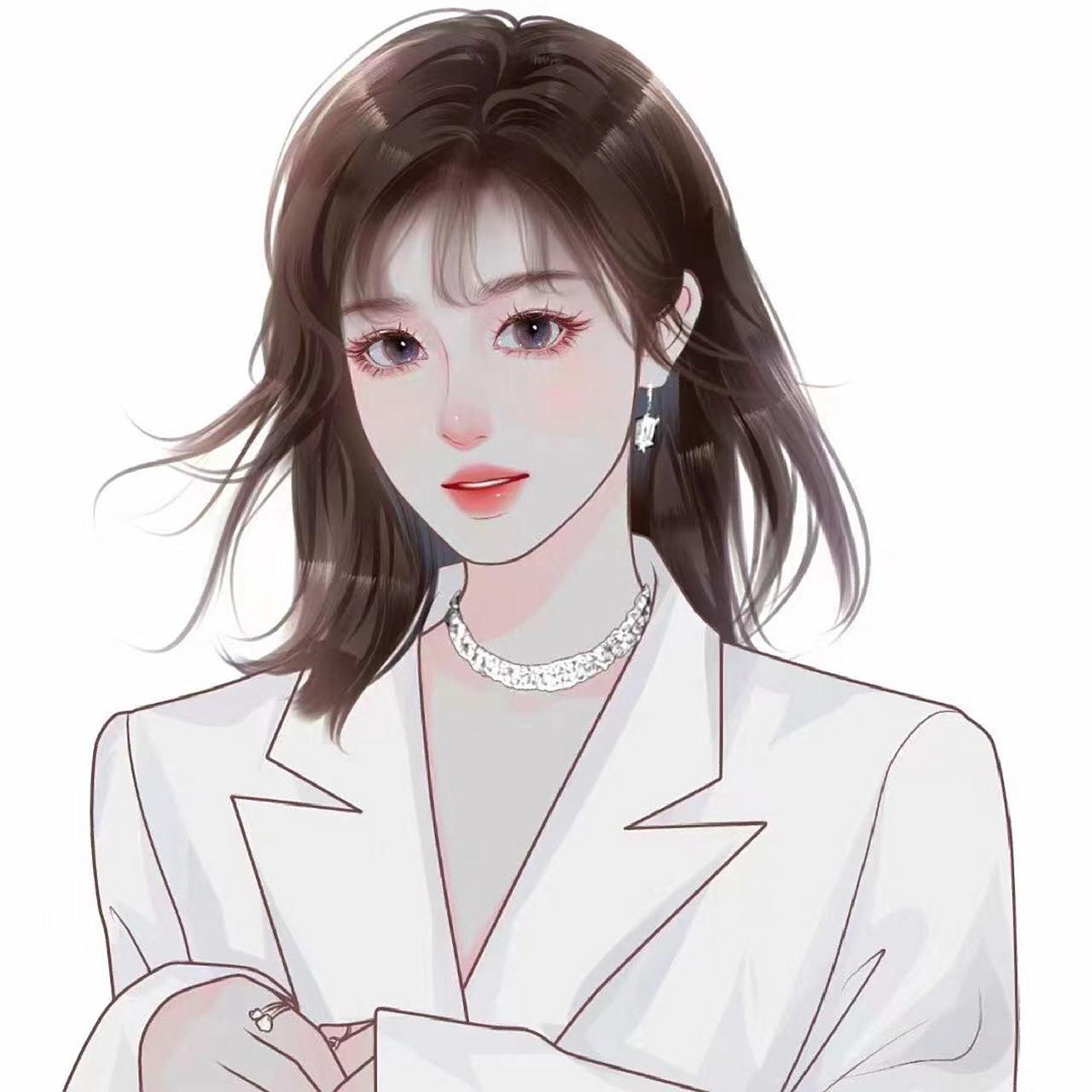 职业头像女生 清爽干练头像 微信头像女生 头像专属定制,气质头像女