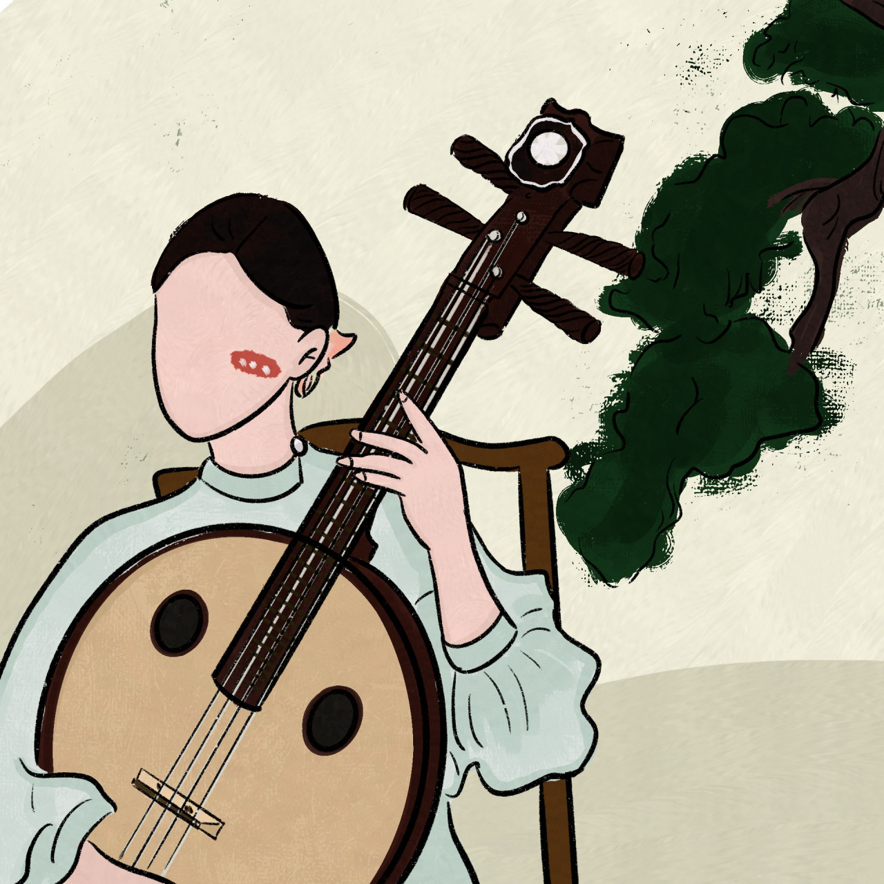 乐器|谁等的中阮09 中阮有几根弦?专业人士来指点一下.