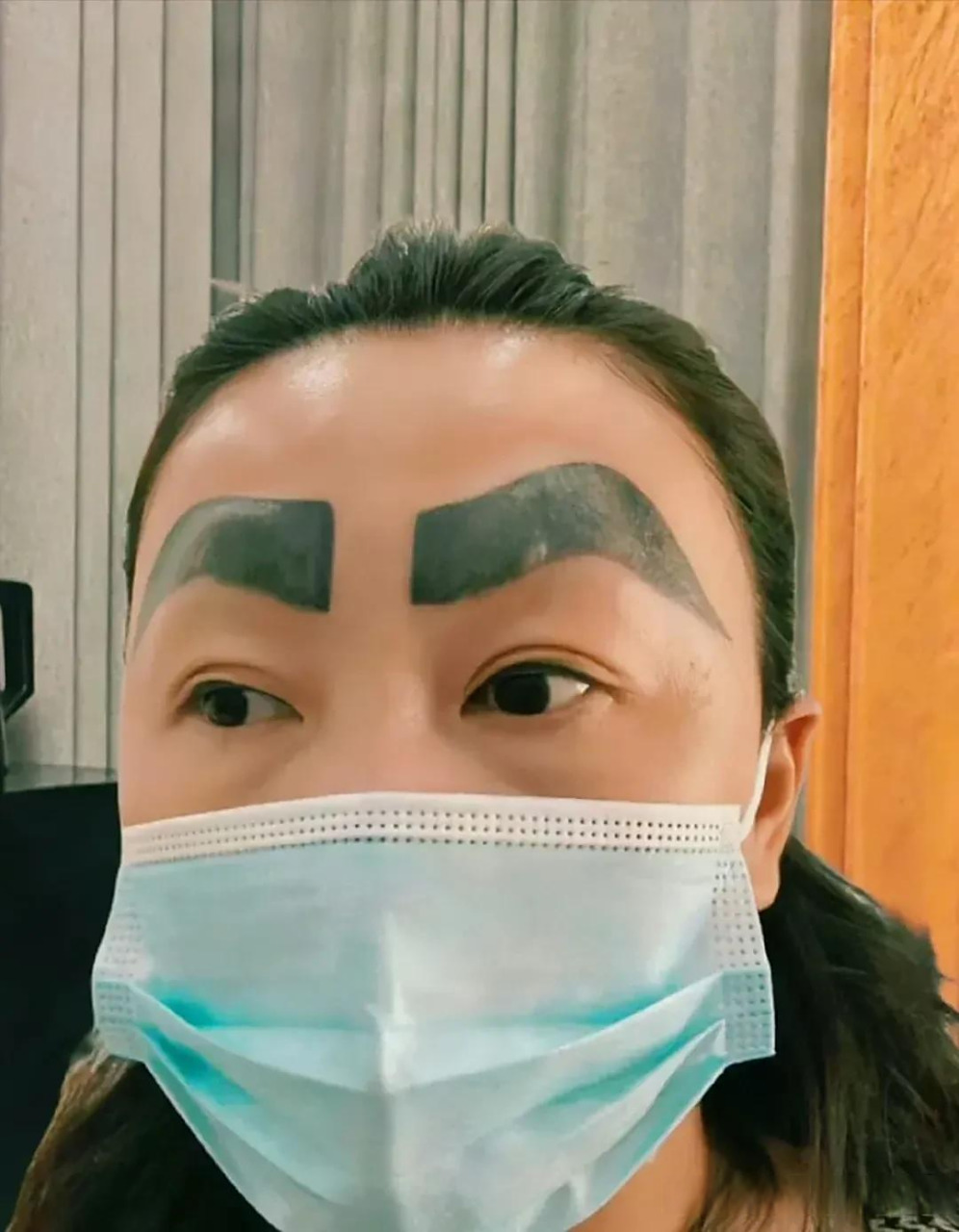 这眉毛纹的,张飞看了都得服!