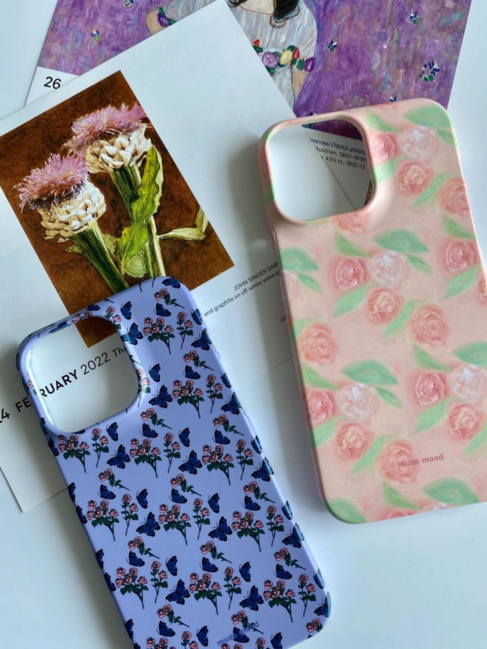 春日微醺玫瑰99菲林壳 韩国musemood小众原创设计师品牌 主打碎花