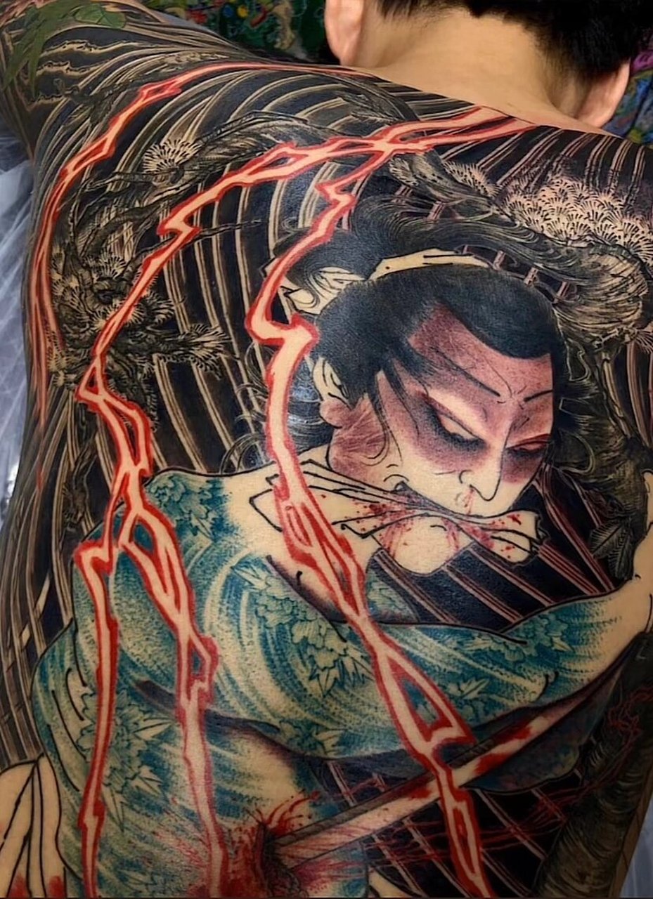 宽缺风 韩国纹身师 宽缺