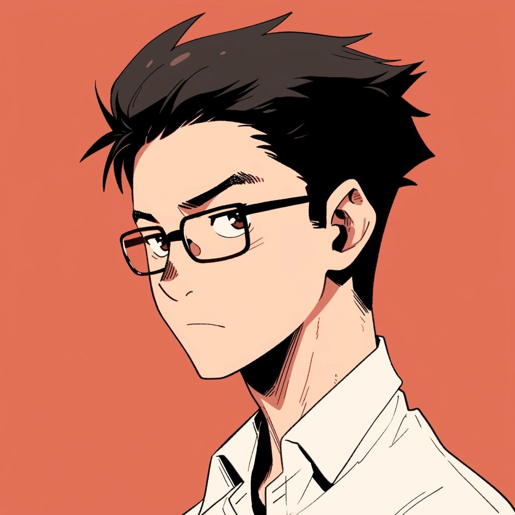 男生头像|斯文眼镜 帅气逼人