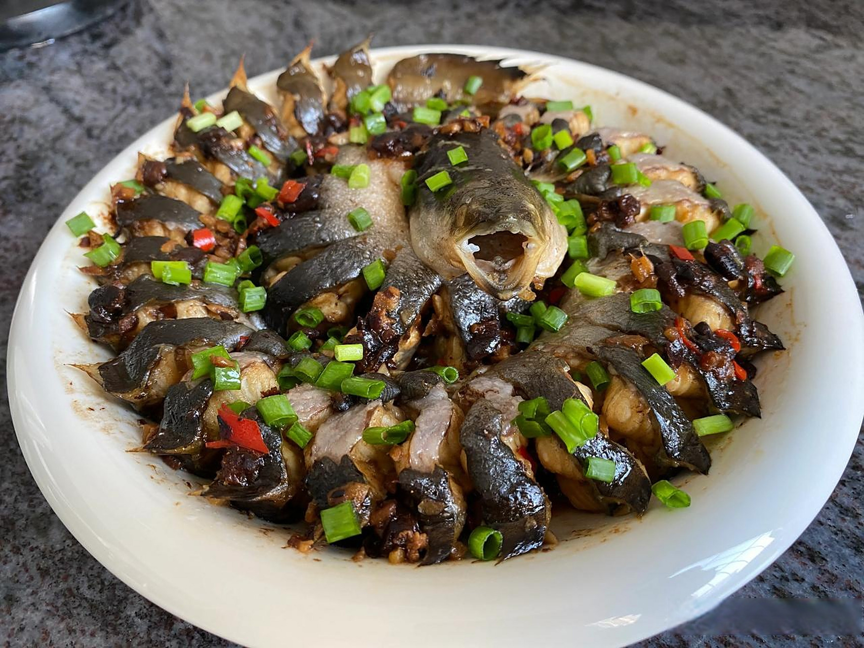 盘龙豉汁蒸白鳝,100块成本.比酒店吃划算!