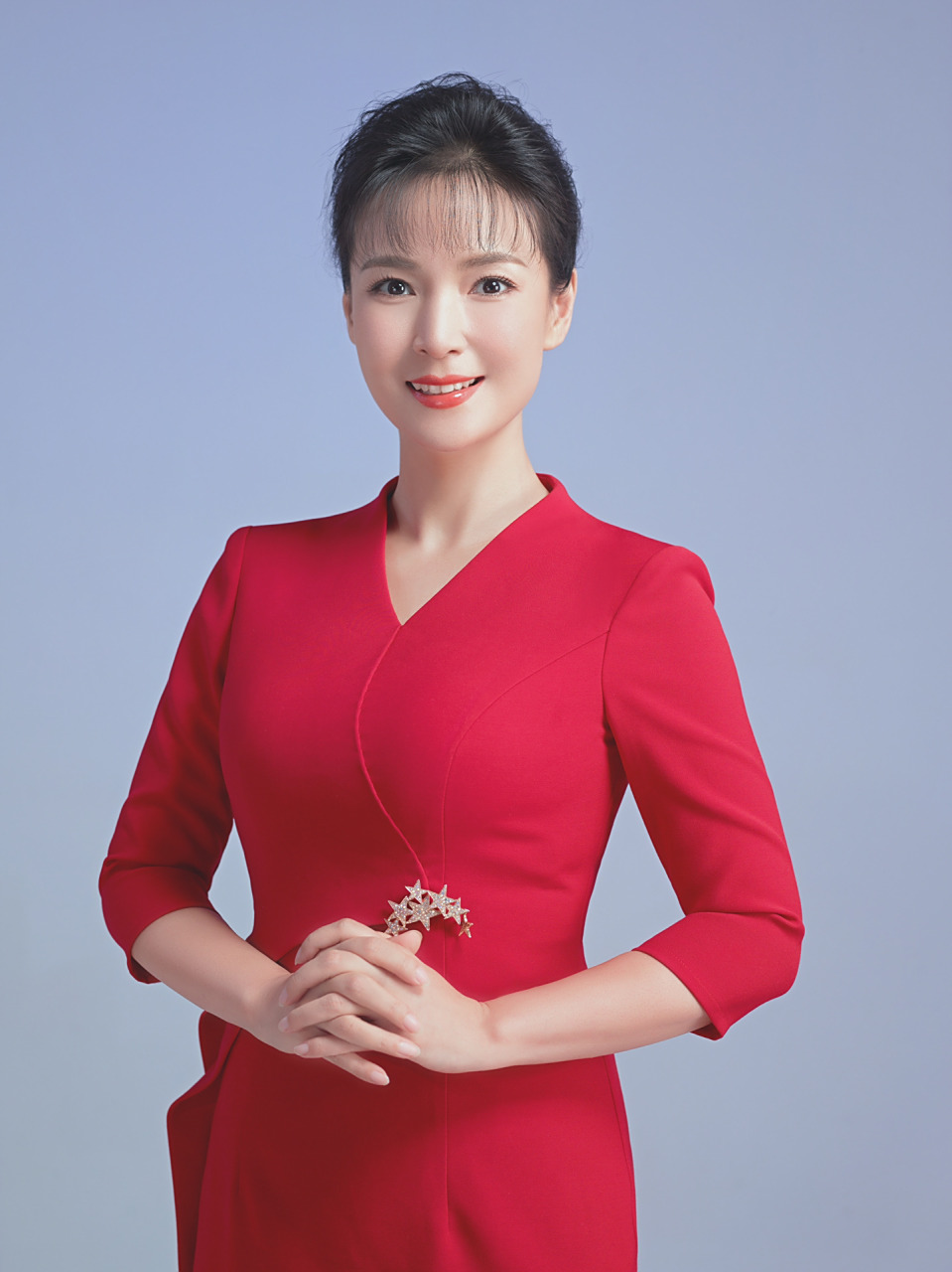 『商业人像』主持人陈琨形象宣传照 河南电视台"华豫之门"主持人陈琨