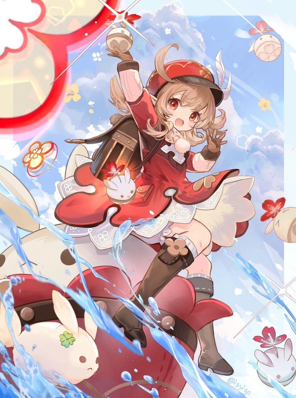 可莉壁纸2 可莉好可爱啊!