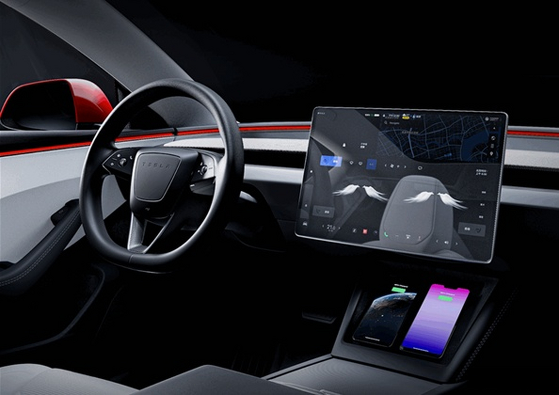 发布的#特斯拉model3# 备受瞩目,其中最引人争议的就是它的屏幕换挡