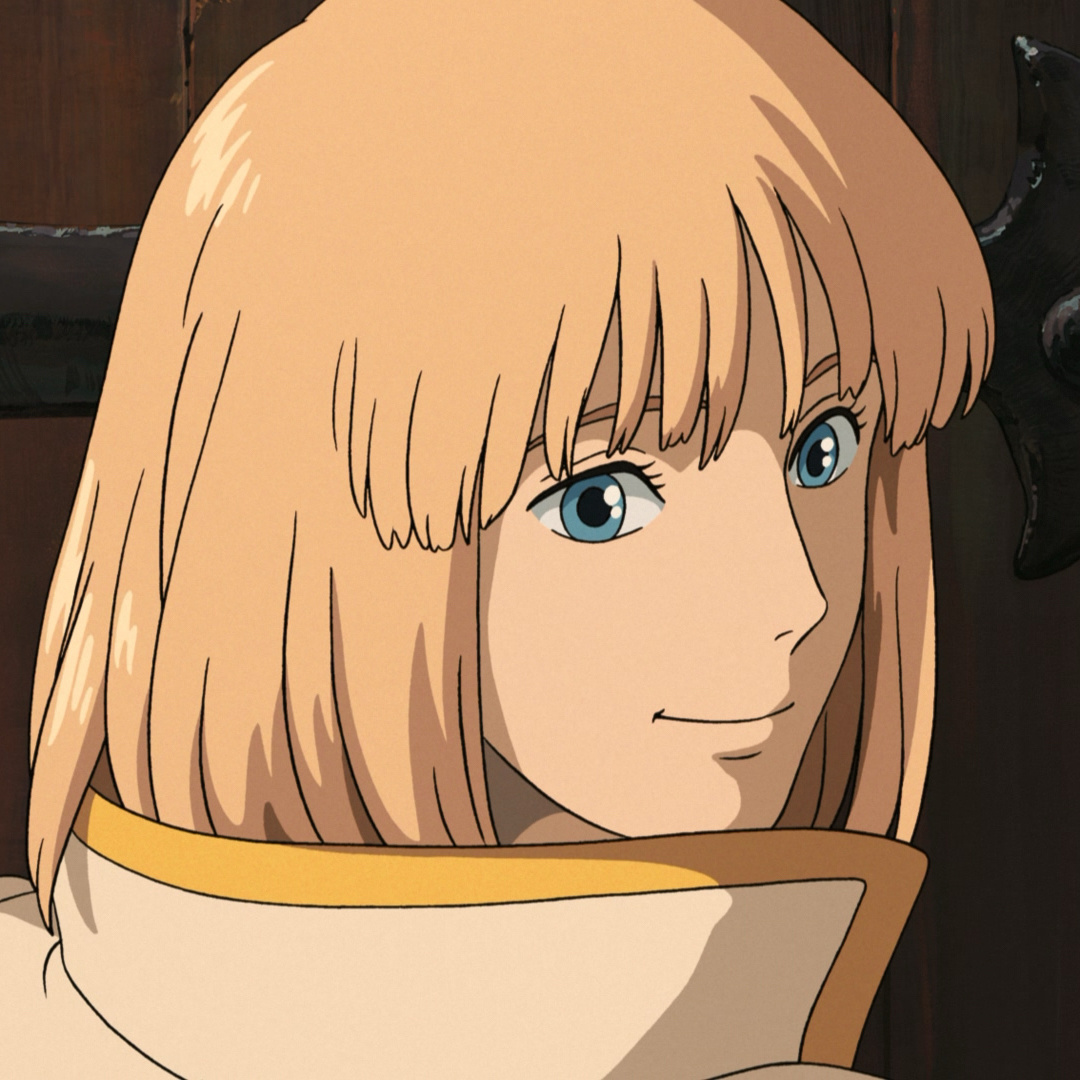 电影哈尔的移动城堡# 一组充满笑容的头像掉落!