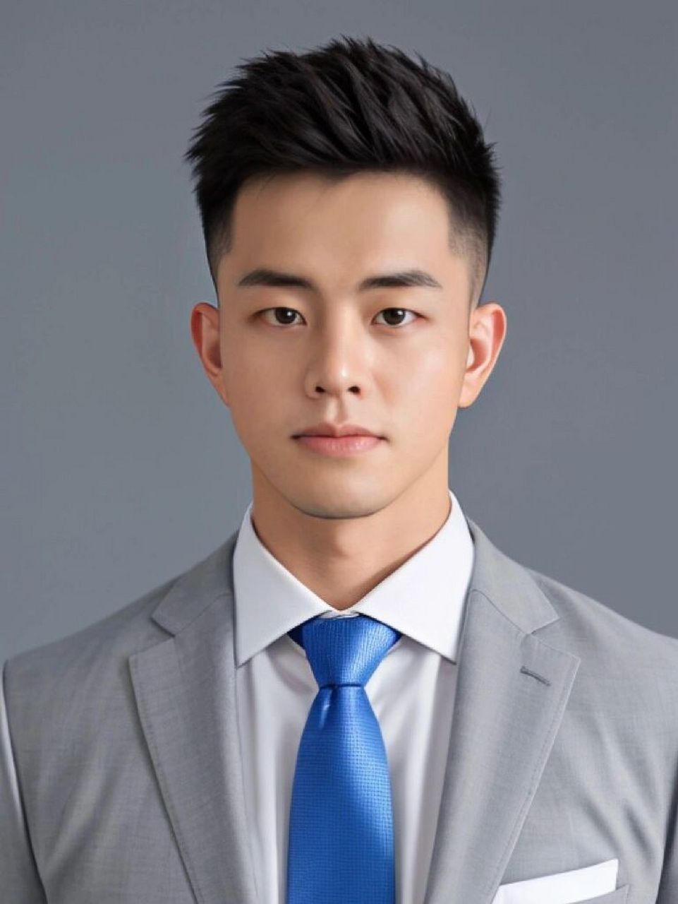 打算做工作证件照,哈哈 #证件照# #形象照# #写真分享