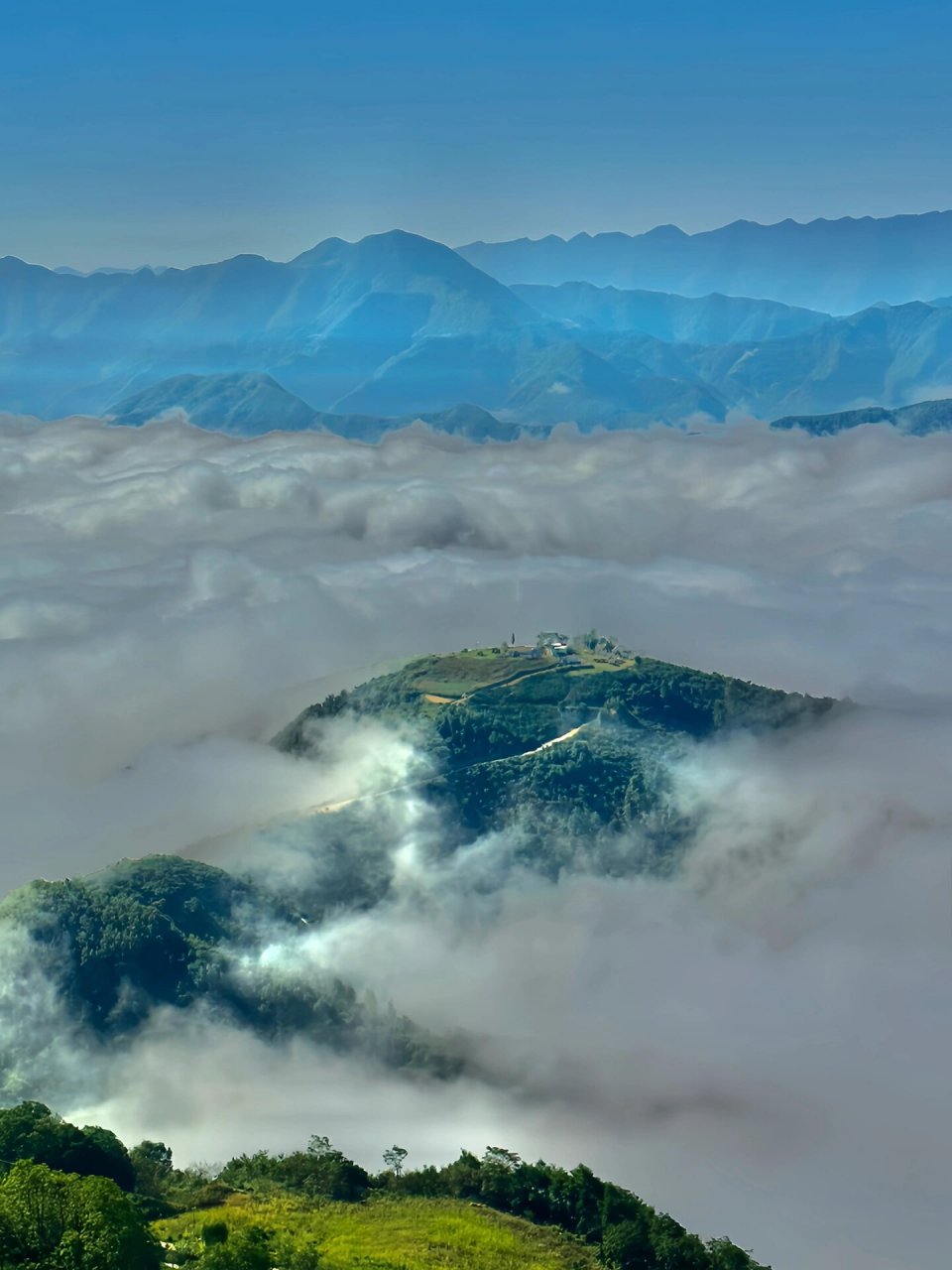 西安日记|让我看看谁还没看过海棠山的云海 99商洛海棠山 91开车