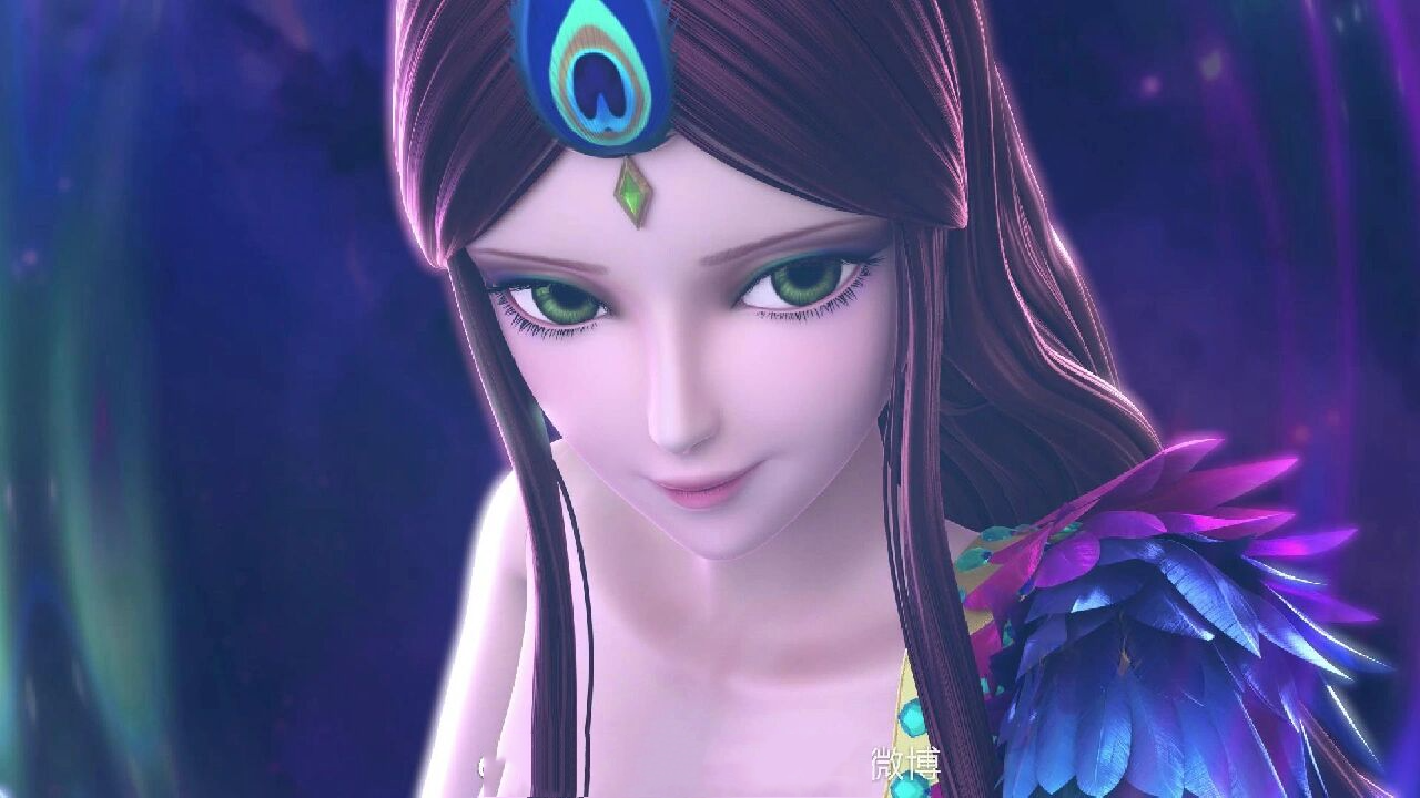 叶罗丽人物图|个人图·蓝孔雀