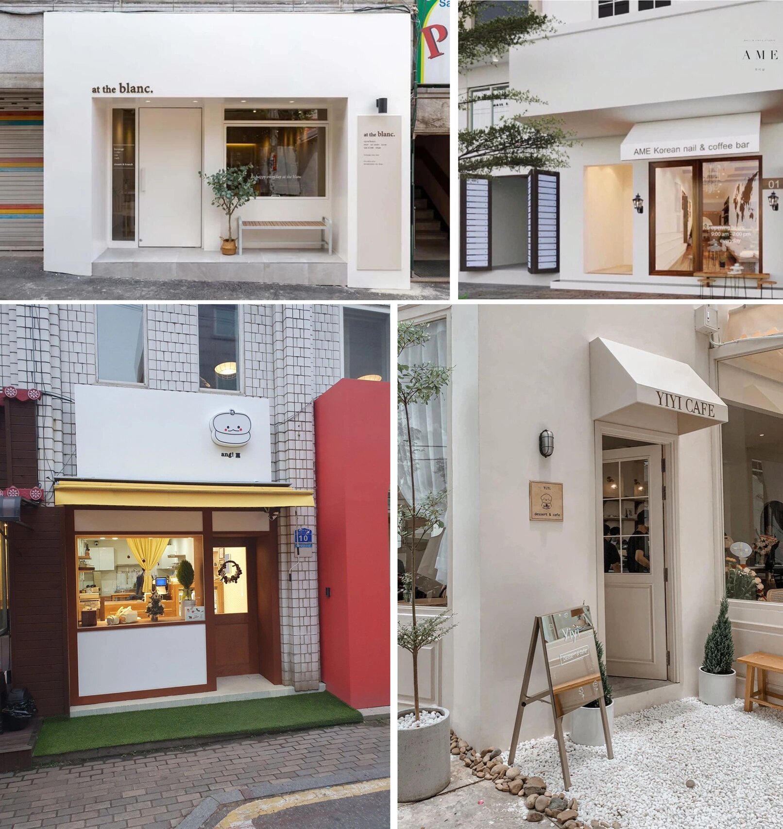 开店必看|28款暖白色系列门头