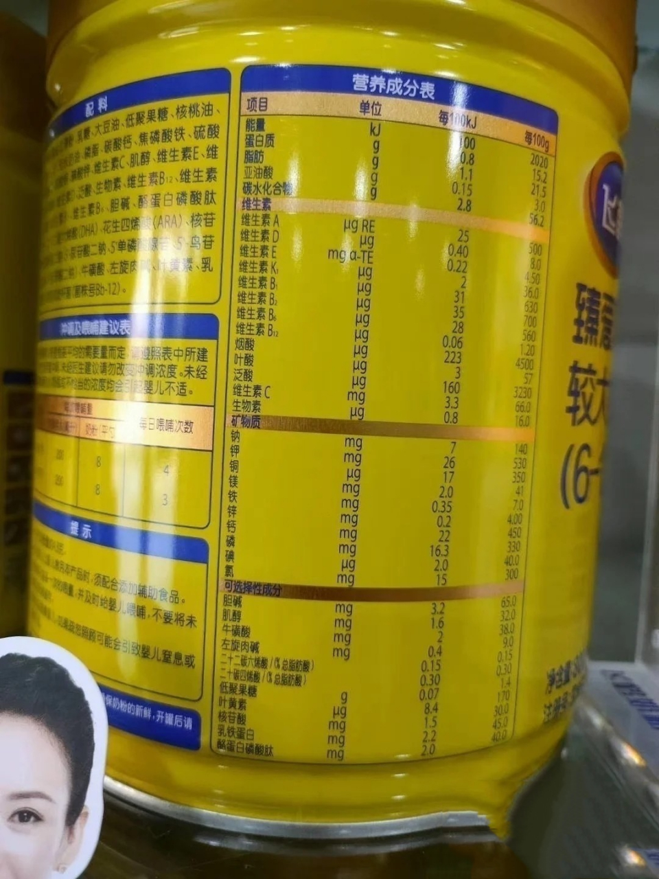 飞鹤  臻爱飞帆 飞鹤臻爱飞帆 1. 100%原生态牧场奶; 2.