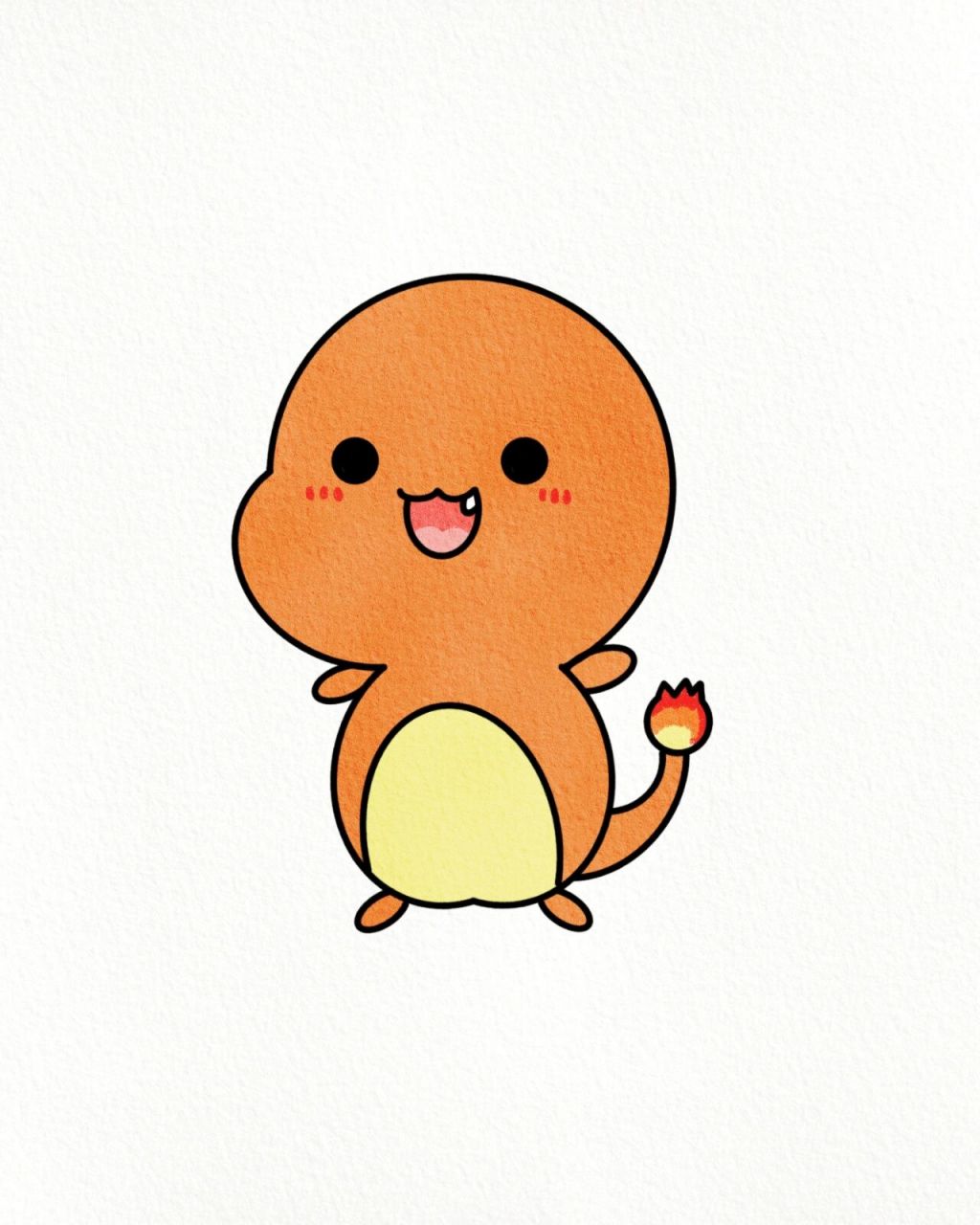 简笔画素材|精灵宝可梦|比卡丘|妙蛙种子 绘画工具:procreat 笔刷