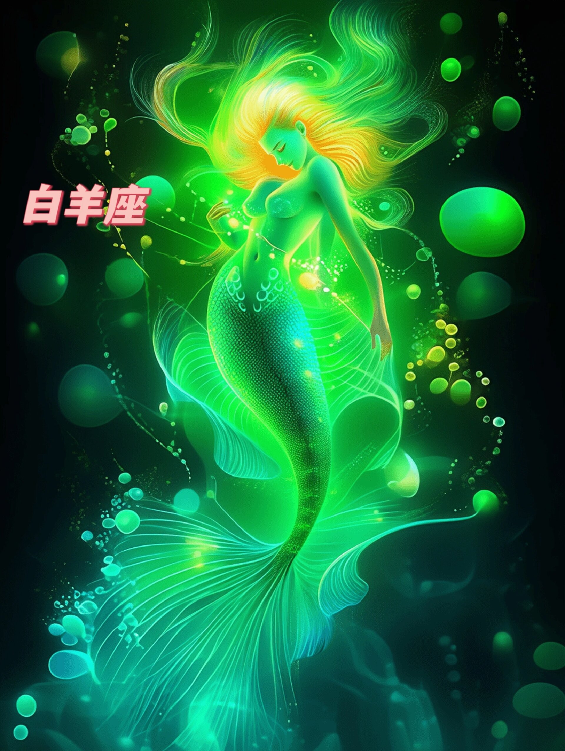 十二星座专属丨梦幻美丽的小美人鱼