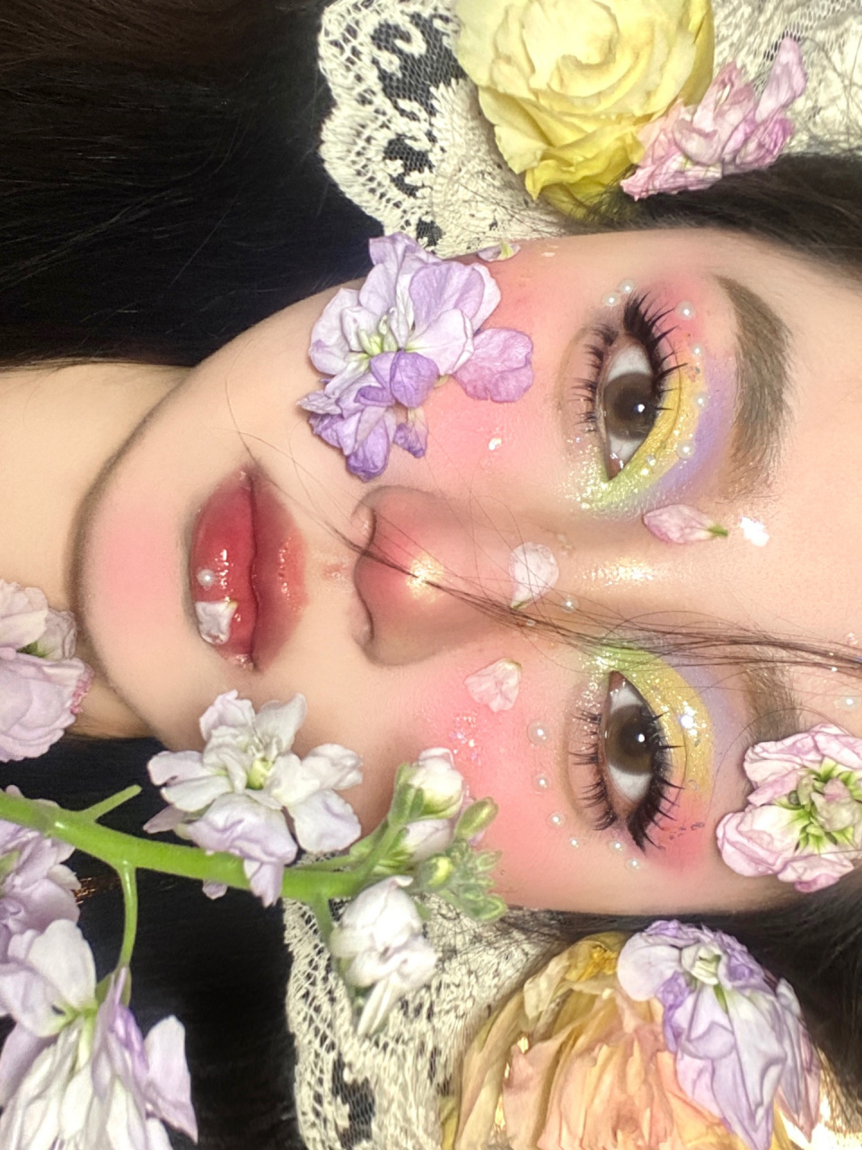 创意妆|游园花会94 (妆容教程) "迷失在莎士比亚的花园"