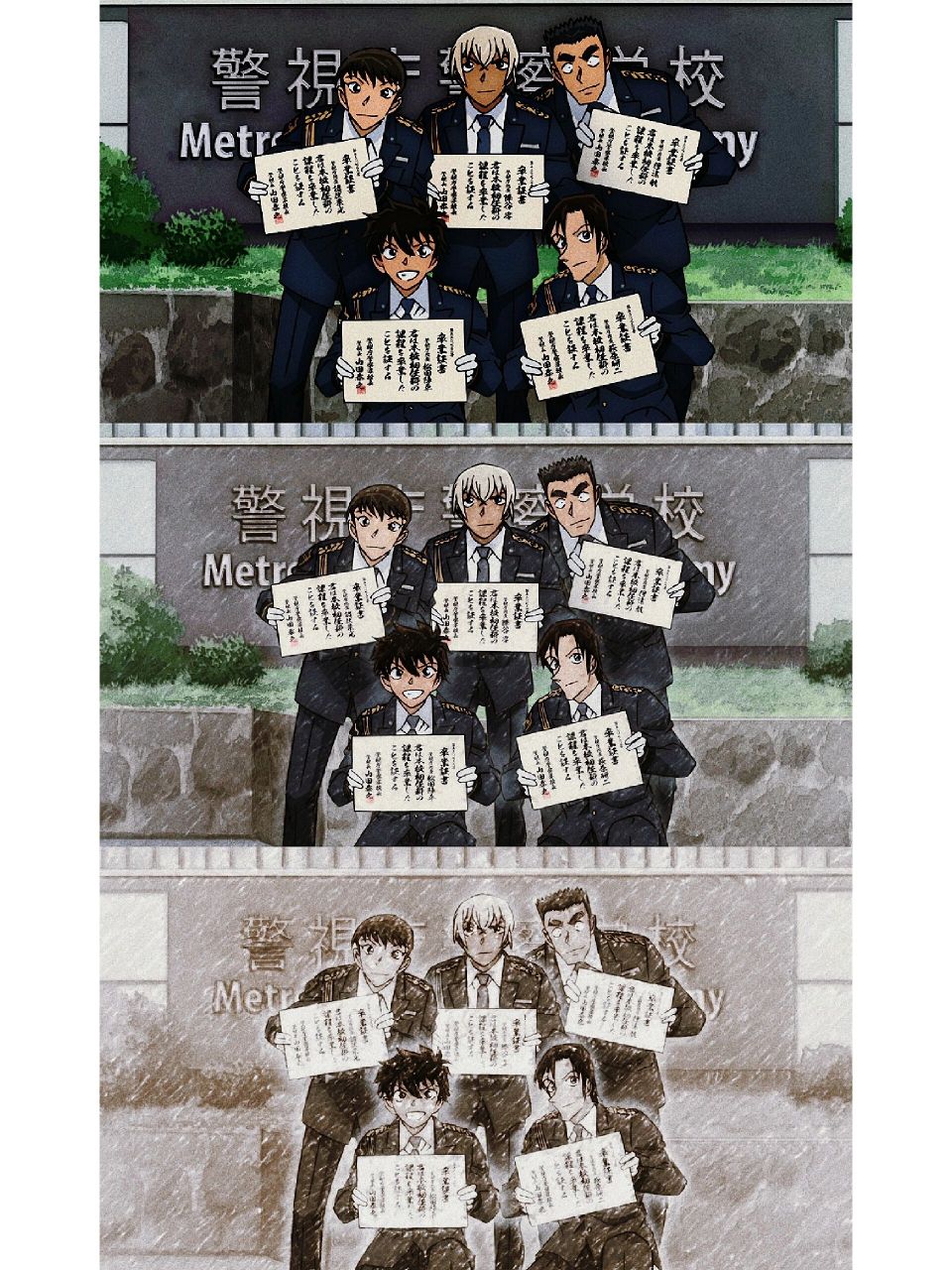 杀我别用警校刀01 "诸伏景光,从警察学校毕业后,被分配到警视厅公安