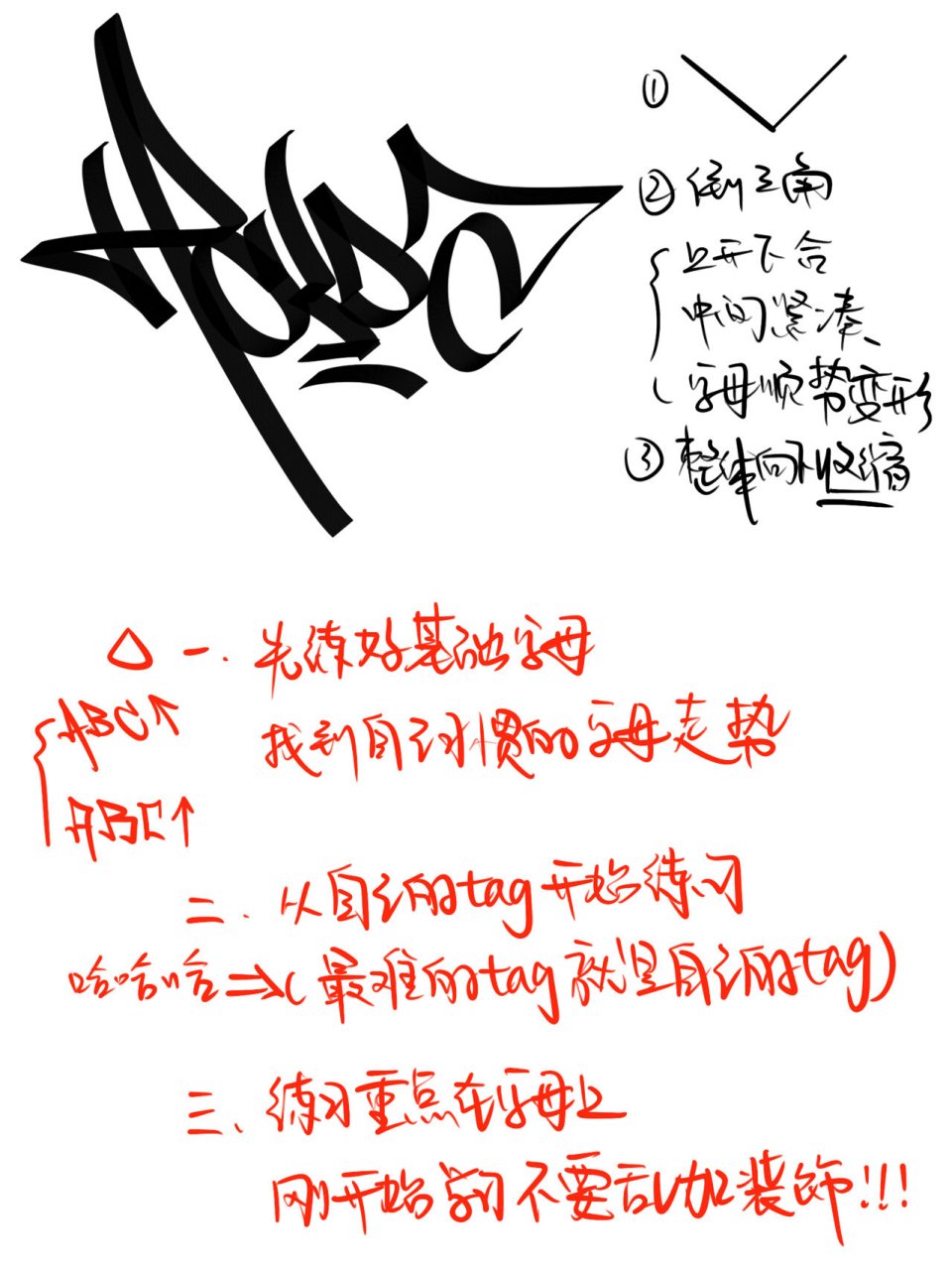 涂鸦签名入门练习心得和方法 仅供参考哦这是我平常练习tag签名的一些