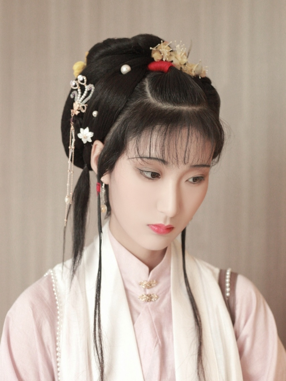 汉服造型‖林黛玉‖少女发型‖长沙约妆 一个仿林黛玉造型的发型 仙女