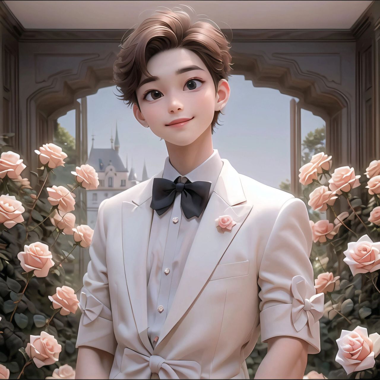 情侣头像 | 结婚头像 | 婚纱西装 甜到上头93这么美的婚纱情头,也得