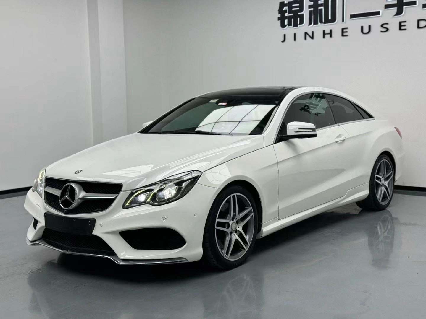 14年进口奔驰e320轿跑到店,3.