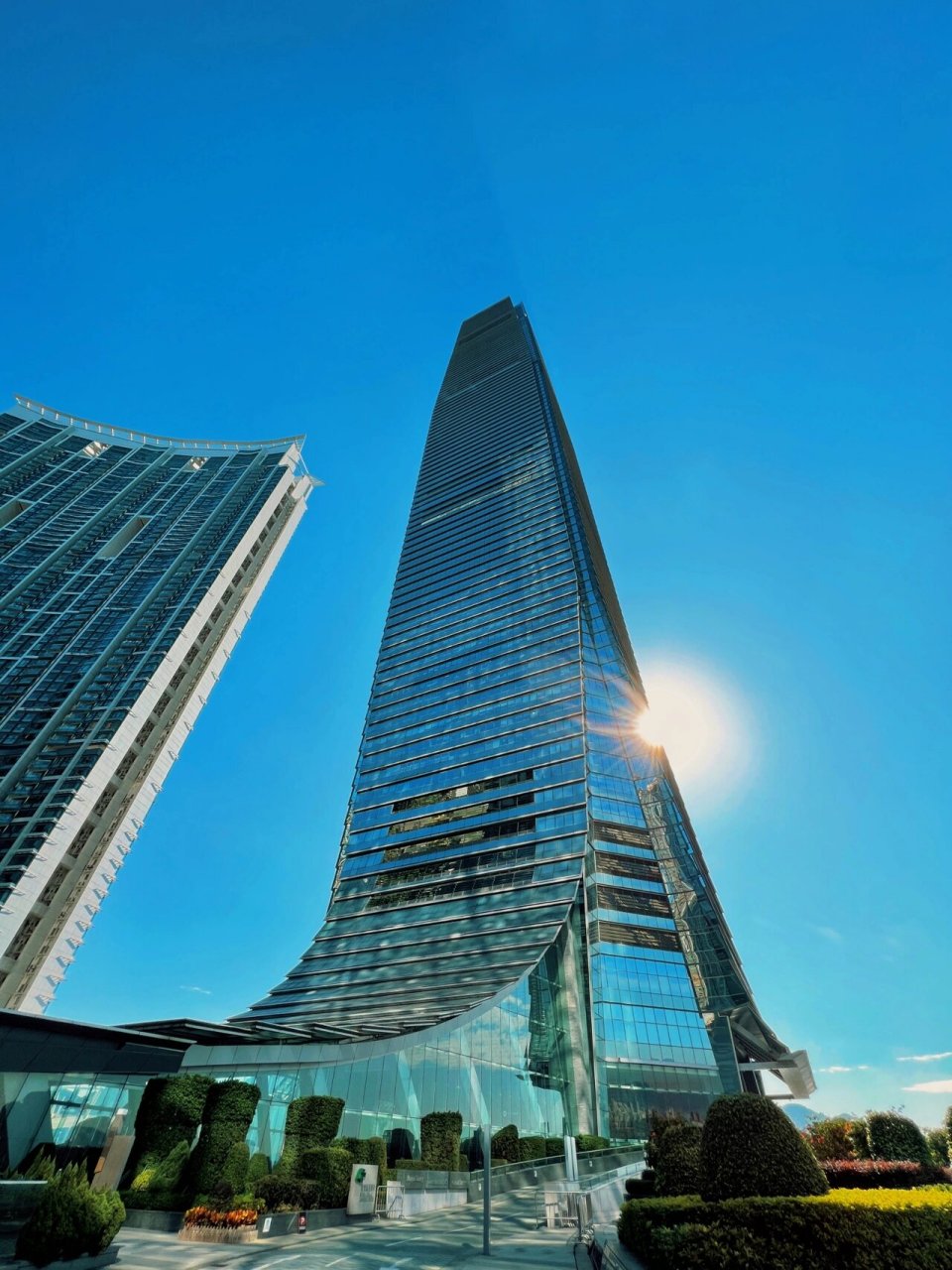 香港最高楼icc  高级住宅 君临天下 凯旋门