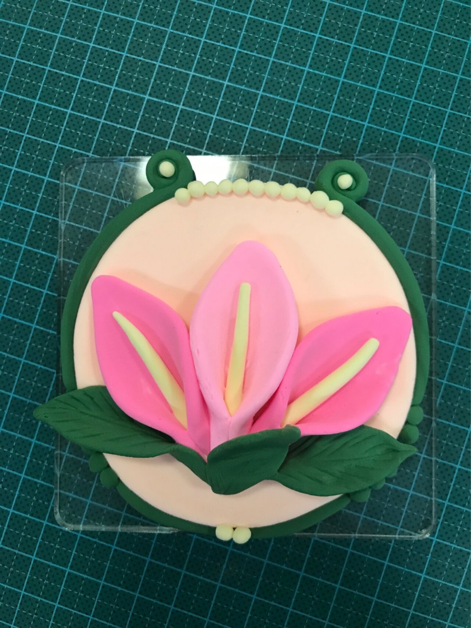 泥板植物 花卉类 粘土花卉 亲子手工花卉  节日快乐 三八节,母亲节日