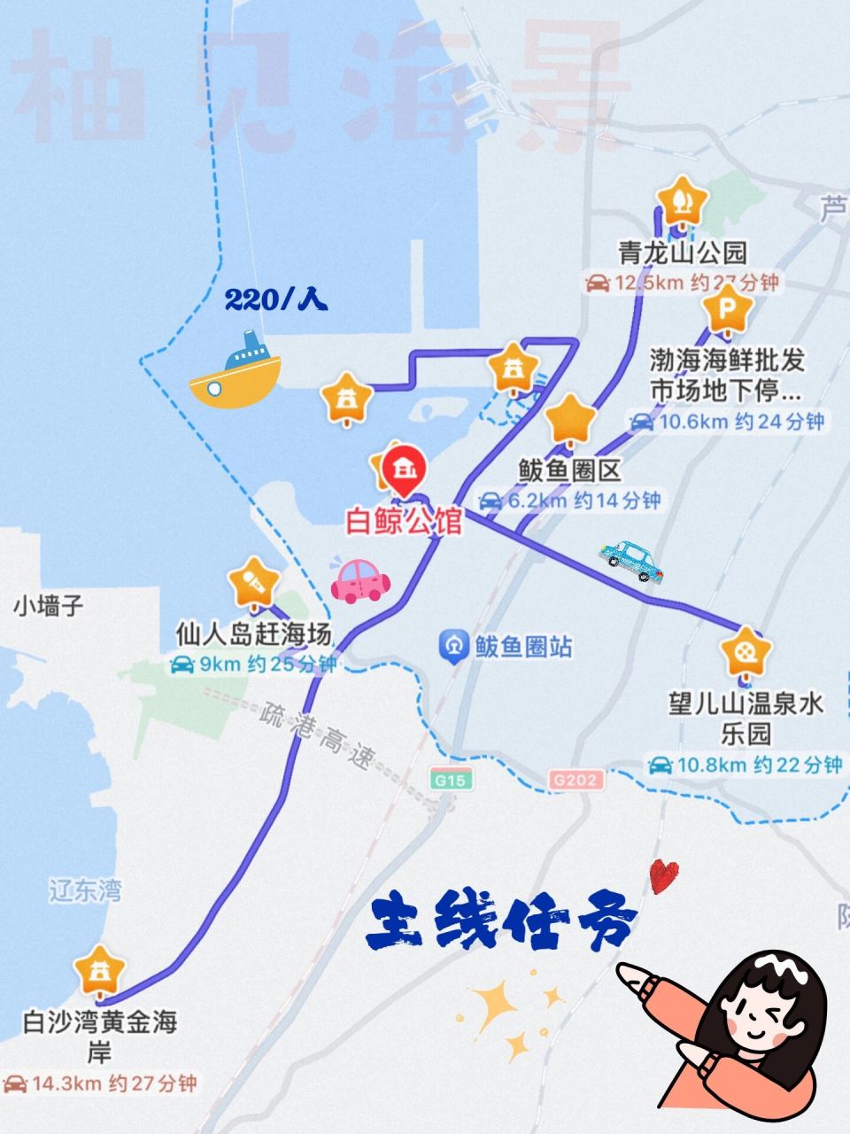 本地土著总结鲅鱼圈七个赶海地,拿桶冲! 赶海也要天时地利!